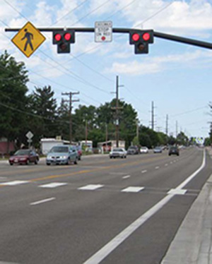 Image of Pedestrian Hybrid Beacon (HAWK)